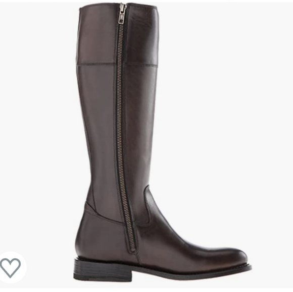 FRYE Women's Jayden Button Tall-K Riding Boot in Graphite - Picture 2 of 16